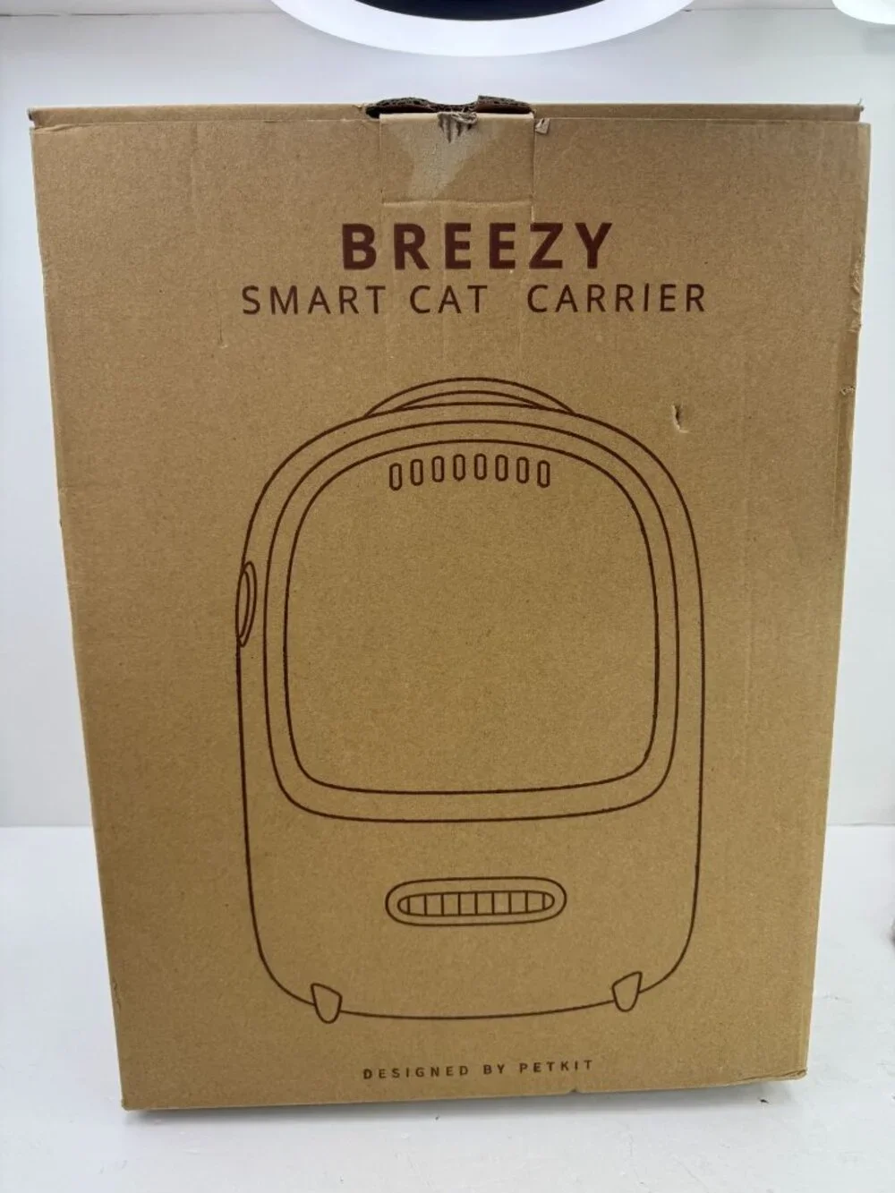 Breezy Smart Cat Carrier With Ventilation & Transparent Front Designed By Petkit